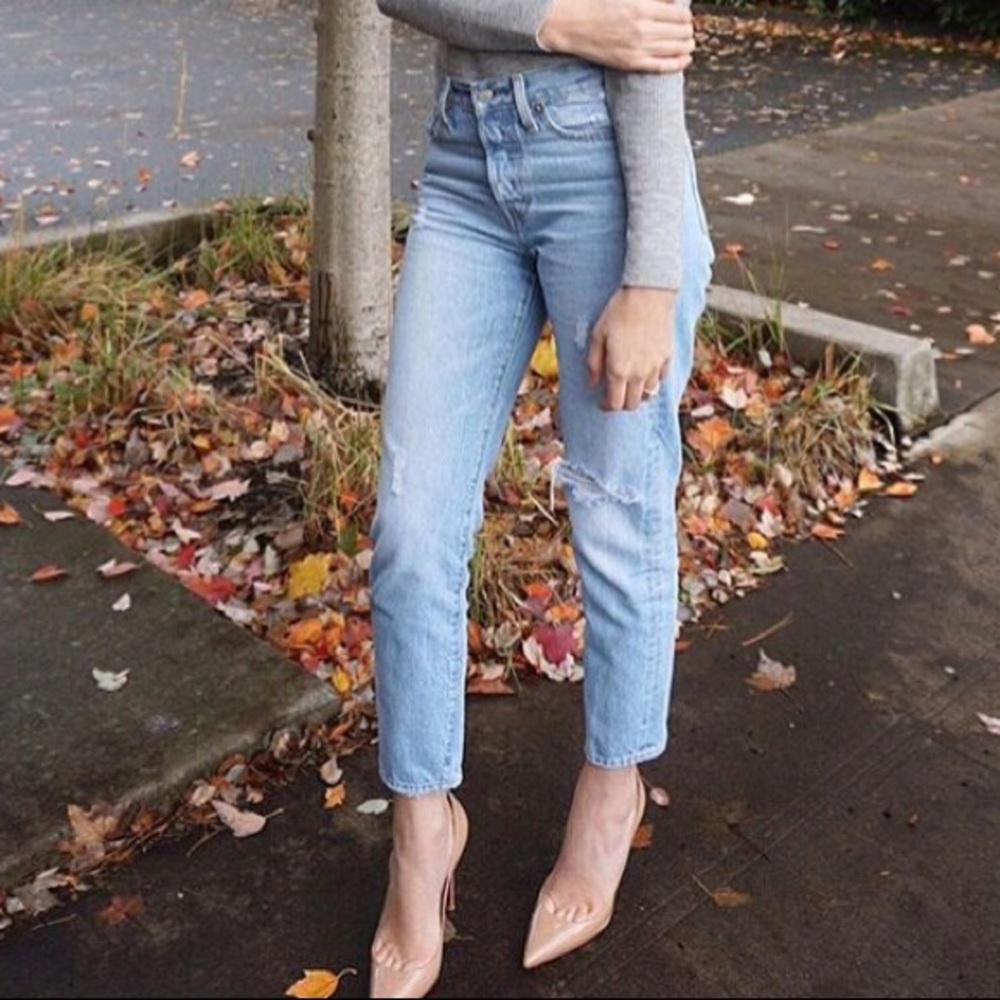 Levi's wedgie jeans